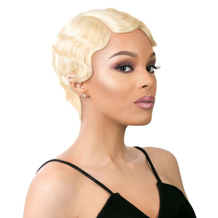 It's a Wig 100% Human Hair Lace Front Wig - LACE HH FINGER ROLL