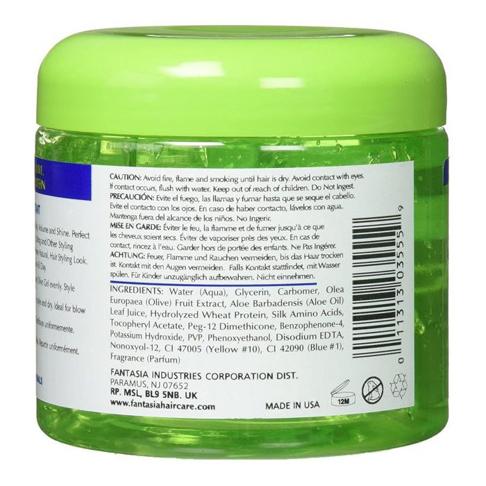 IC Fantasia Hair Polisher Olive Styling Gel 16 oz