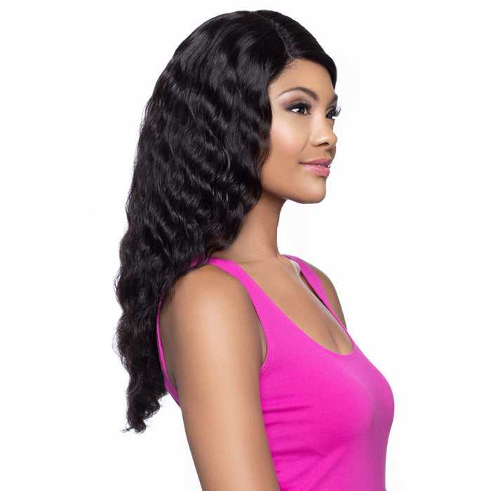 Foxy Lady 100% Brazilian Human Hair Lace Part Wig - APRYL