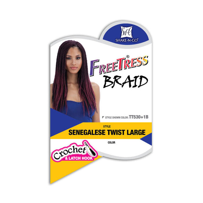 Freetress Crochet Braids - SENEGALESE TWIST LARGE/SMALL