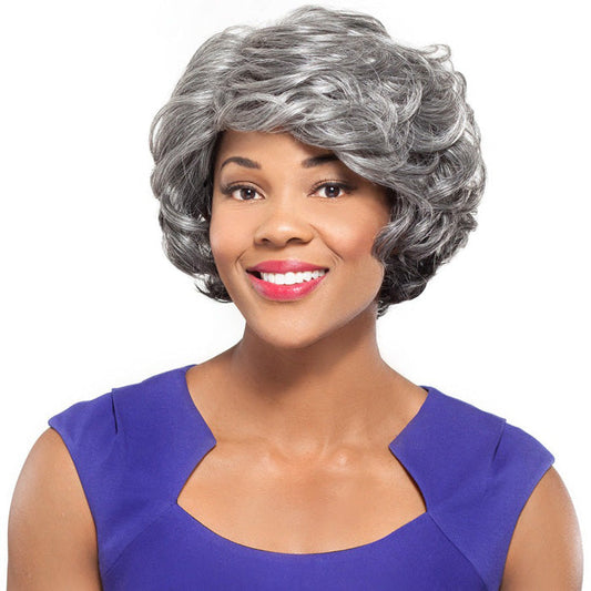 Foxy Silver Full Wig - SHELLY