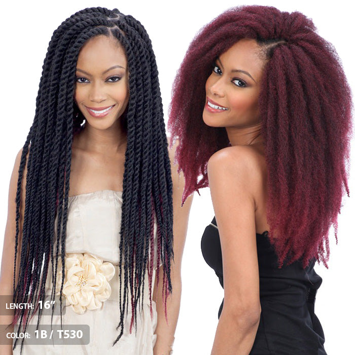 Equal by Shake N Go Cuban Double Strand Style Braid - CUBAN TWIST BRAID 12"/16"/24"