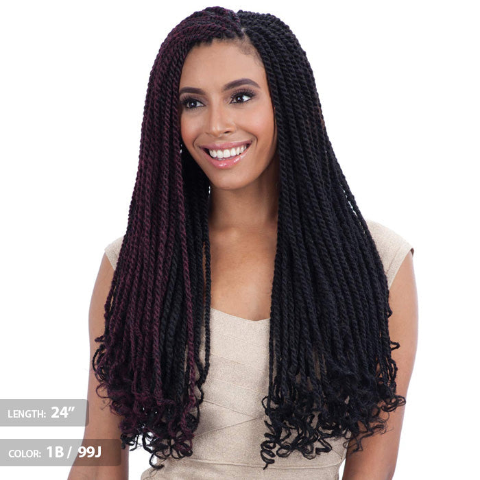 Equal by Shake N Go Cuban Double Strand Style Braid - CUBAN TWIST BRAID 12"/16"/24"