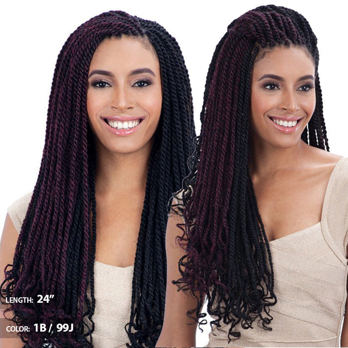 Equal by Shake N Go Cuban Double Strand Style Braid - CUBAN TWIST BRAID 12"/16"/24"