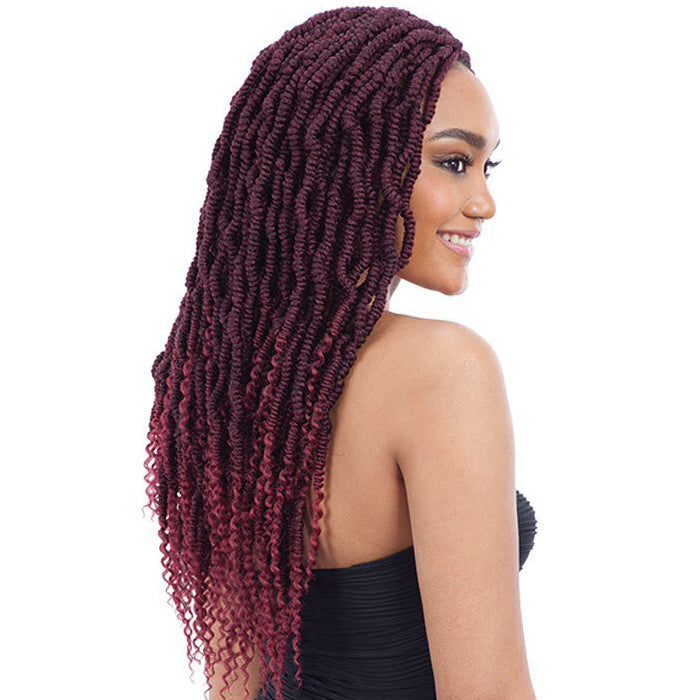 Model Model Glance Pre-Looped Crochet Braid - 2X LARGE BOMB TWIST 18"