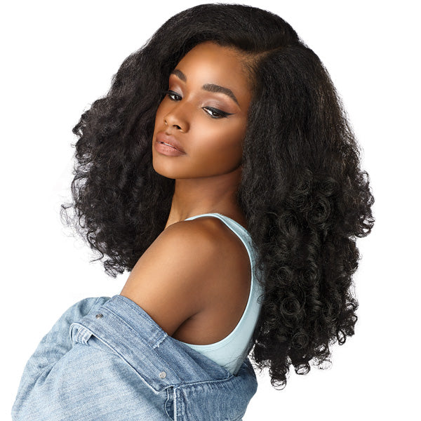 Sensationnel Empress Curls Kinks & CO Synthetic Textured Lace Front Wig - HEART BREAKER