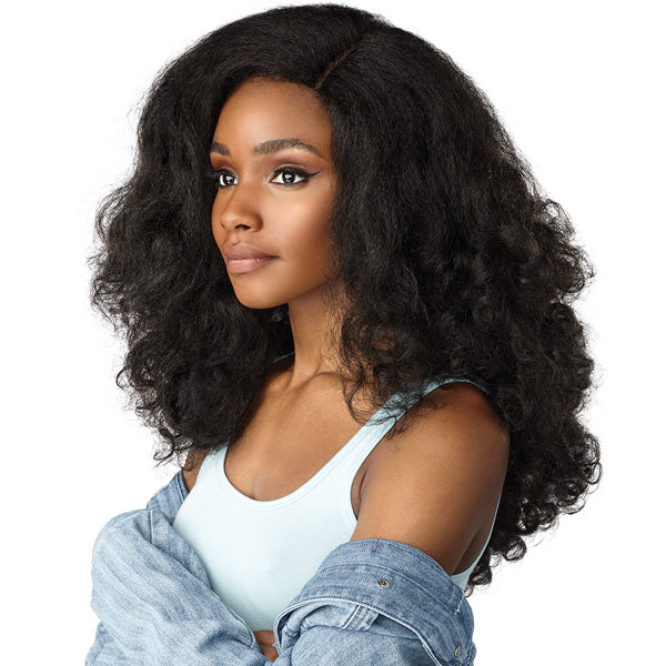 Sensationnel Empress Curls Kinks & CO Synthetic Textured Lace Front Wig - HEART BREAKER