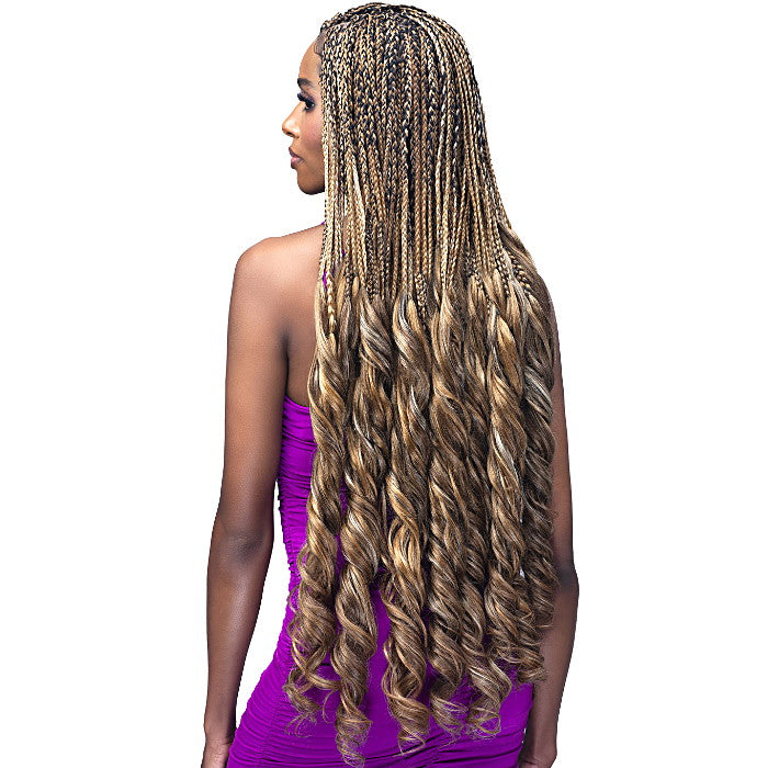 Bobbi Boss Knotless Pre-Stretched Braid - 3X FRENCH CURL 28"