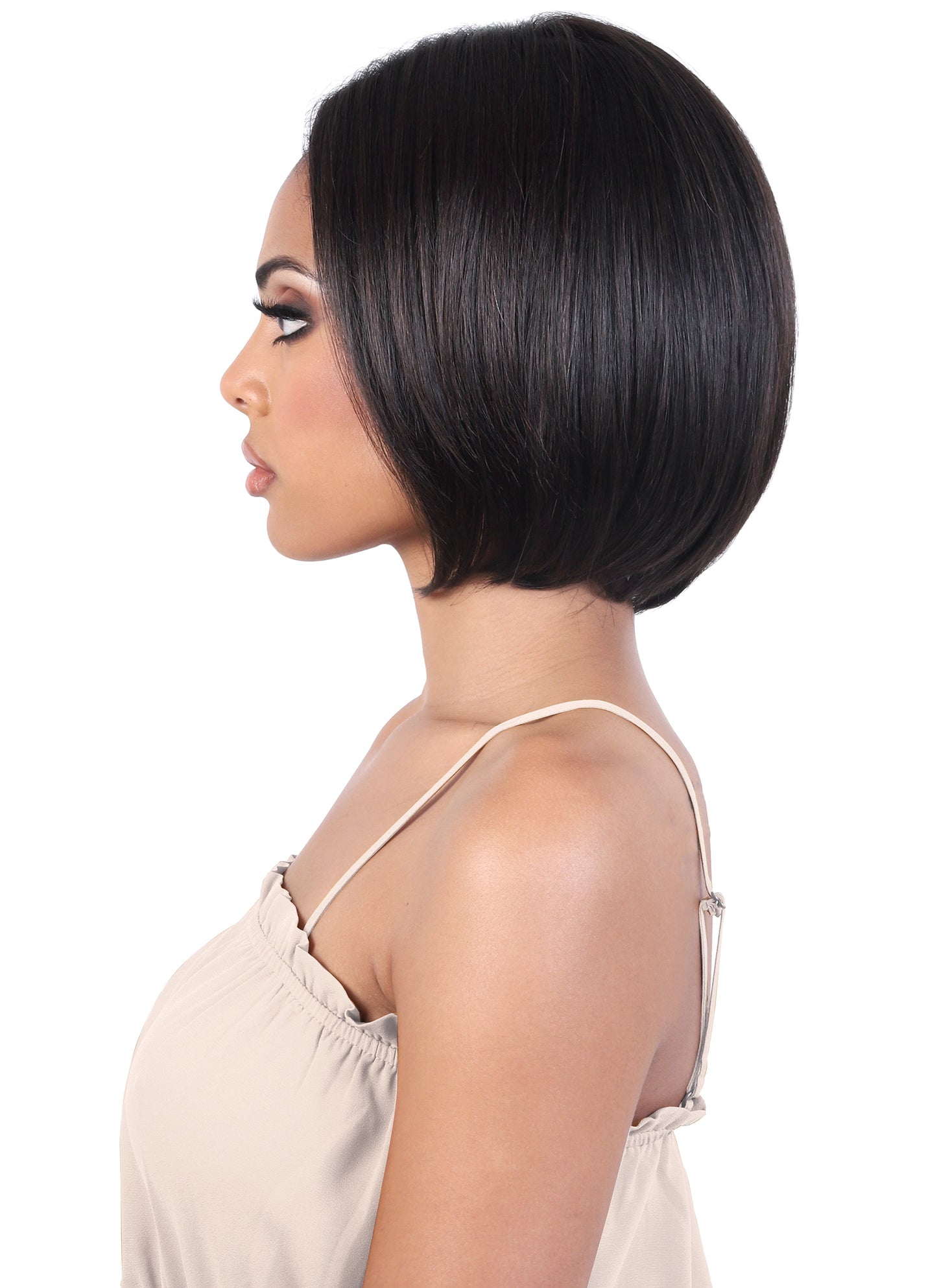 Beshe Peruvian Remi Natural Virgin Remi Human Hair Deep Part Lace Wig HPNLP.AWA