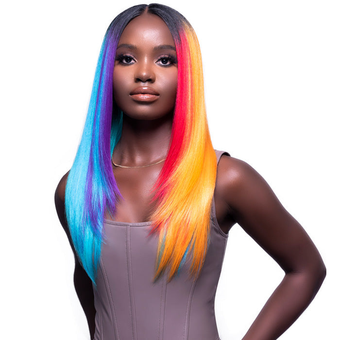 Laude & Co Human Hair Blend HD Lace Front Wig - WRENLEY