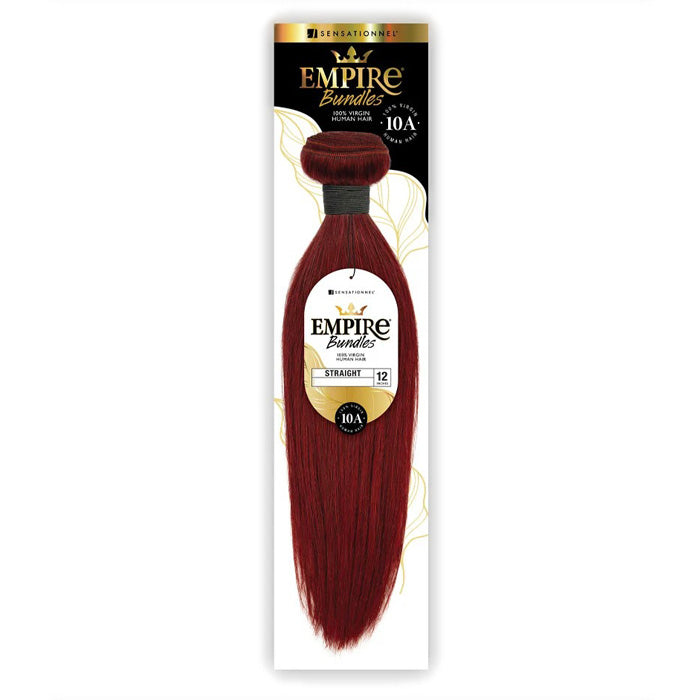 Sensationnel Virgin Human Hair Weave Empire Bundle 10A - STRAIGHT 10" - 28"