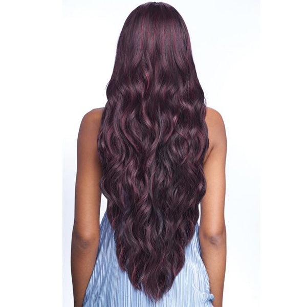 Vanessa Honey Brazilian Human Hair Blend Swissilk Tops Lace Front Wig - TDHB ILMA 40