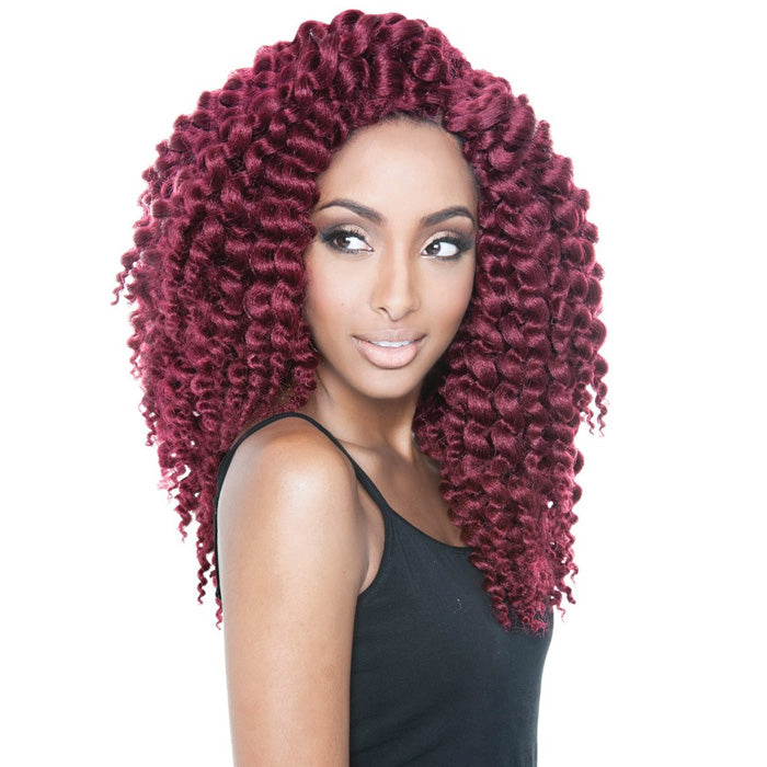 Mane Concept Isis Afri-Naptural Pre-Looped Crochet Braid - 2X SENEGAL BANTU TWIST 12"