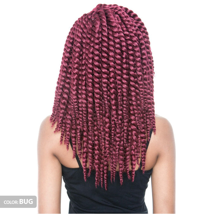Mane Concept Isis Afri-Naptural Pre-Looped Crochet Braid - 2X SENEGAL BANTU TWIST 12"