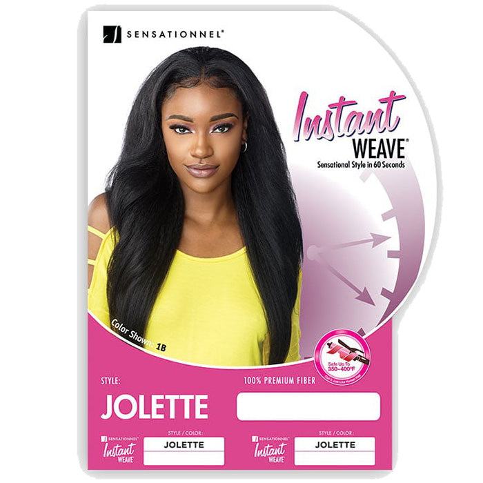 Sensationnel Instant Weave Synthetic Half Wig JOLETTE