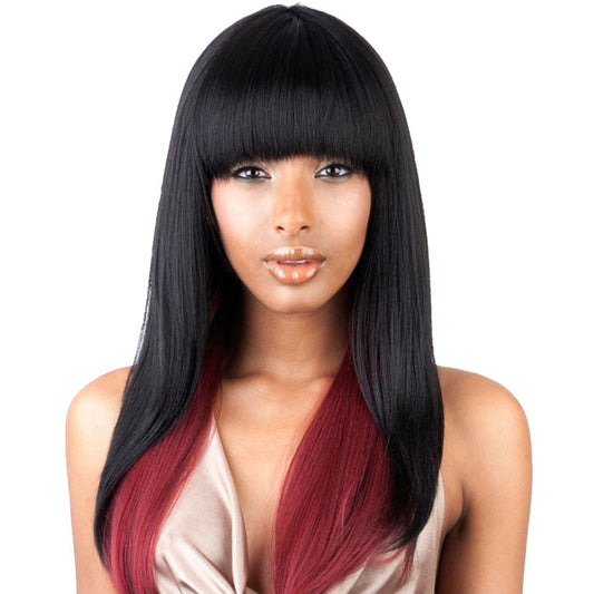 Mane Concept Isis Brown Sugar Human Hair Blend Full Wig - BS103