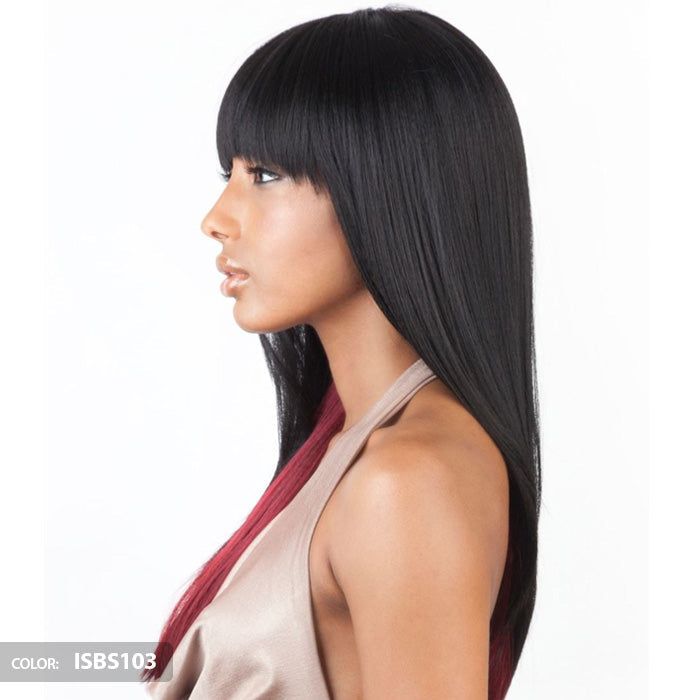 Mane Concept Isis Brown Sugar Human Hair Blend Full Wig - BS103