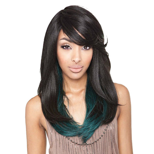 Mane Concept Isis Brown Sugar Human Hair Blend Full Wig - BS110