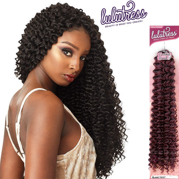 Sensationnel Lulutress Crochet Braid ISLAND TWIST 18 Inch