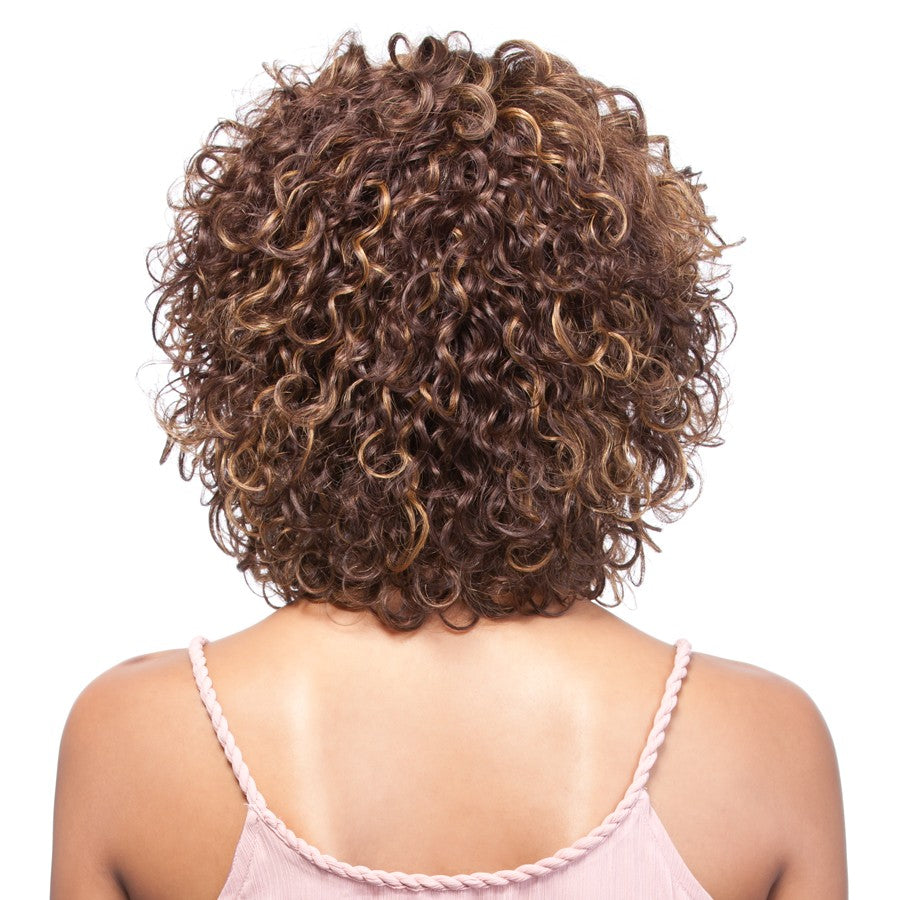 It's a Cap Weave 100% Human Hair Wig CHARMING CURL