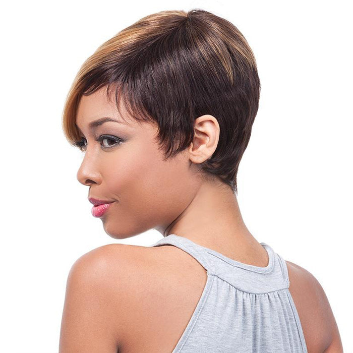 It's a Cap Weave Human Hair Wig CYNTHIA