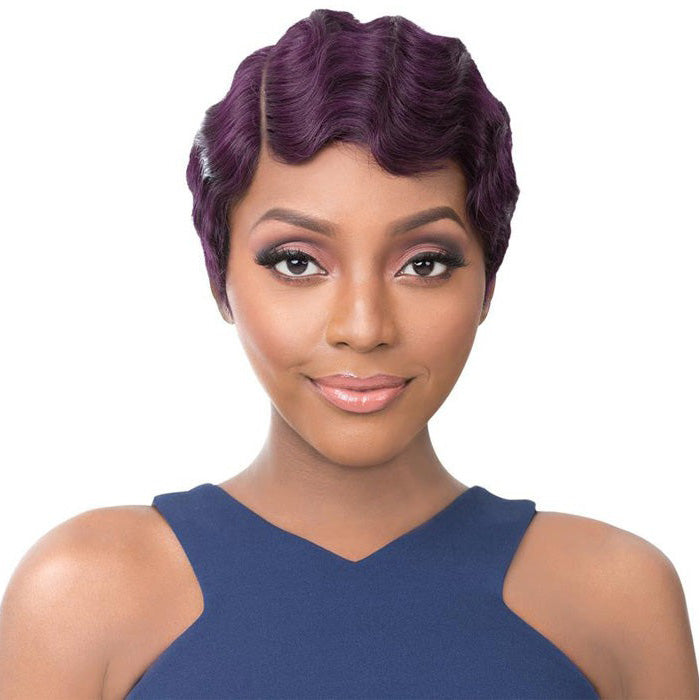 It's a Cap Weave Human Hair Wig HH NUNA