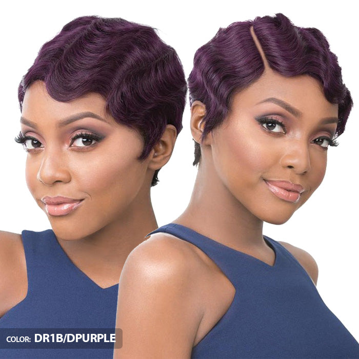 It's a Cap Weave Human Hair Wig HH NUNA