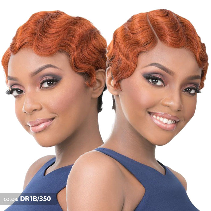 It's a Cap Weave Human Hair Wig HH NUNA