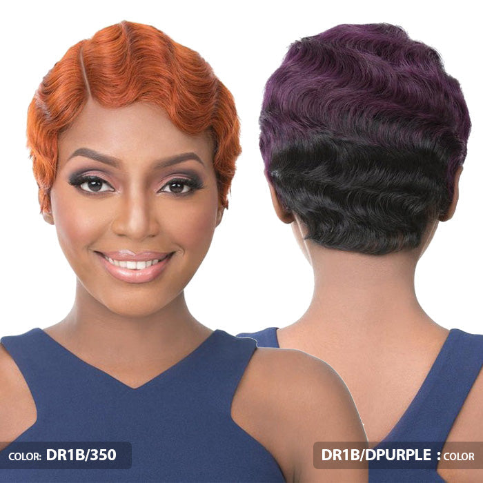 It's a Cap Weave Human Hair Wig HH NUNA