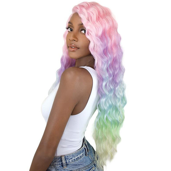 It's A Wig Unicorn Color Lace Front Wig - SUN DANCE