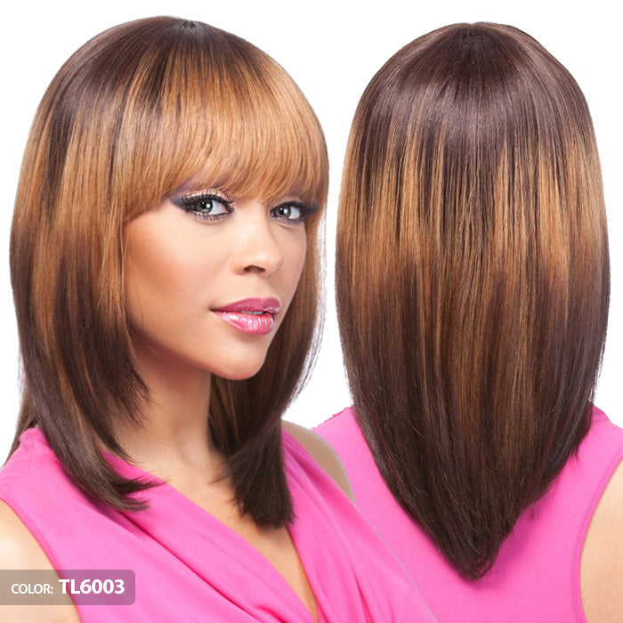 It's a Cap Weave 100% Human Hair Wig YAKI 1012