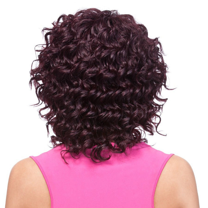 It's a Cap Weave 100% Human Hair Wig LOOSE WAVE