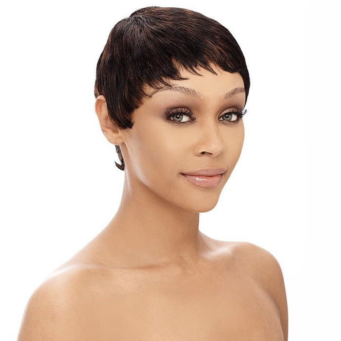 It's a Cap Weave 100% Human Hair Wig MOLLY