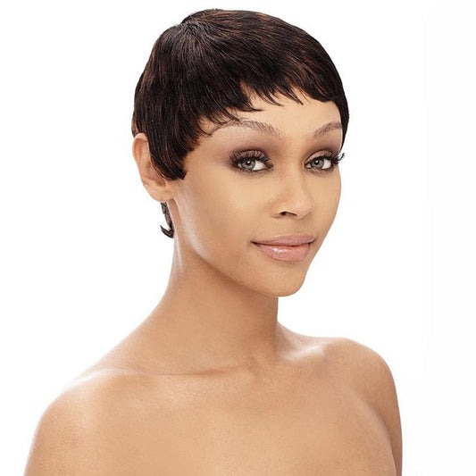 It's a Cap Weave 100% Human Hair Wig MOLLY