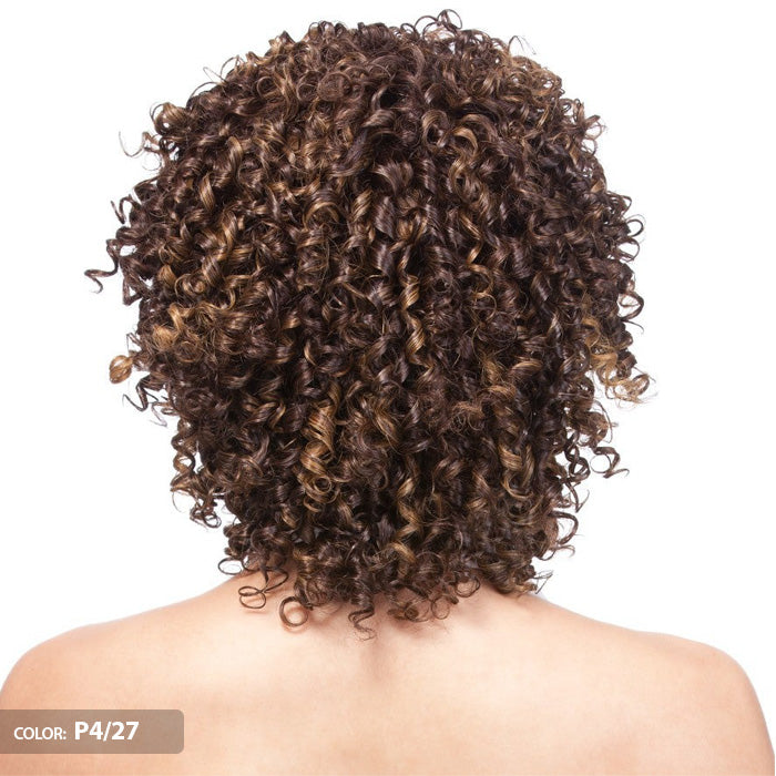 It's a Cap Weave 100% Human Hair Wig Straw Curl