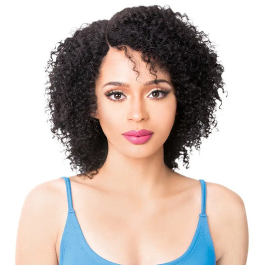 It's a Wig Brazilian Human Hair Swiss Lace Front Wig - HH WET N WAVY STORY