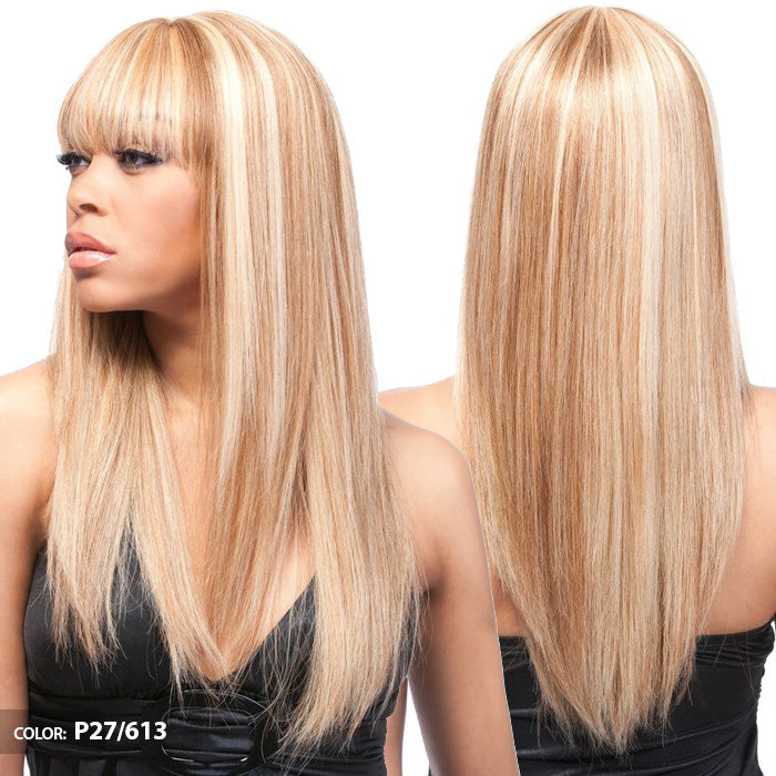 It's a Cap Weave 100% Human Hair Wig Yaki 1820