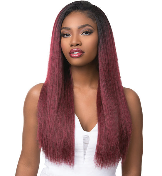 Sensationnel Instant Weave Half Wig Boutique Bundles KINKY STRAIGHT