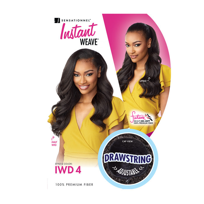 Sensationnel Half Wig Instant Weave DRAWSTRING CAP IWD 4