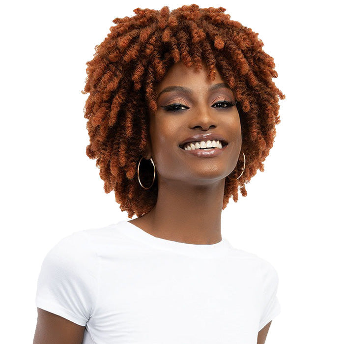 Janet Collection Natural Curly Full Wig - NATURAL AFRO KANE