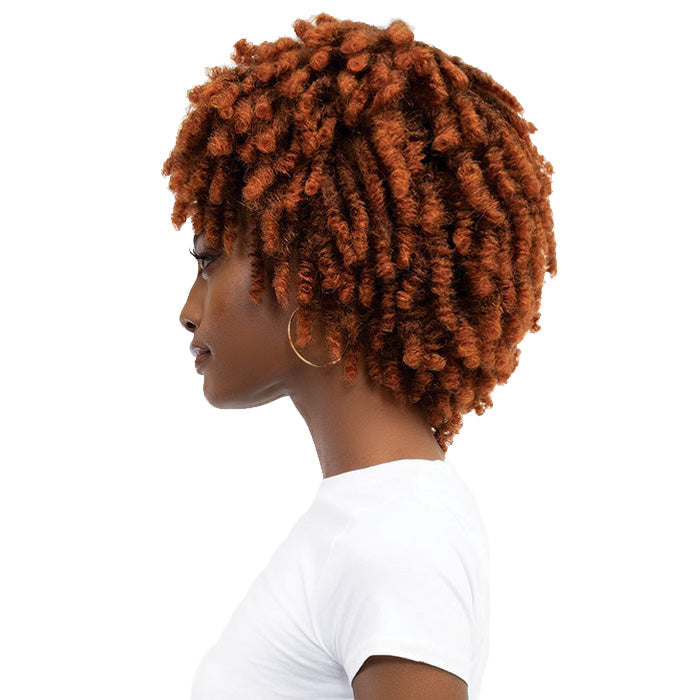 Janet Collection Natural Curly Full Wig - NATURAL AFRO KANE