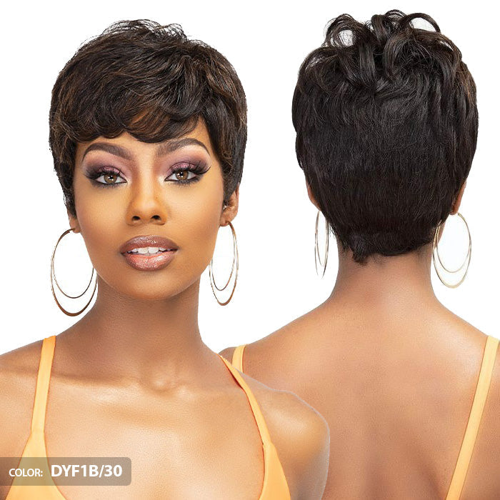 Janet Collection Lavish 100% Virgin Human Hair Full Wig- MALIA