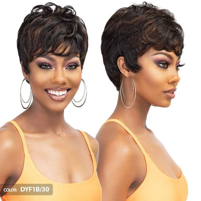 Janet Collection Lavish 100% Virgin Human Hair Full Wig- MALIA