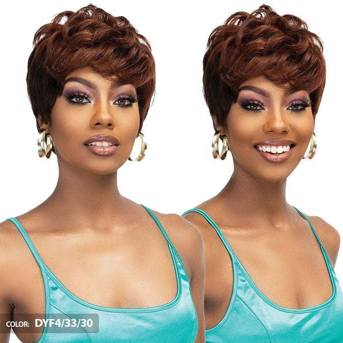Janet Collection Lavish 100% Virgin Human Hair Full Wig- MALIA