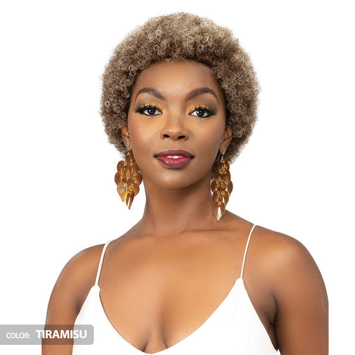 Janet Collection Natural Curly Full Wig - AFRO ABBO