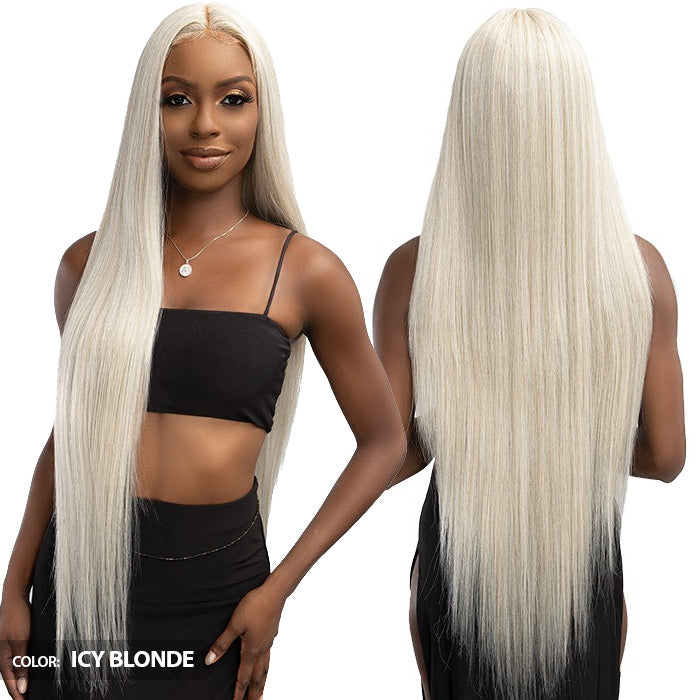 Janet Collection Remy Illusion X-Long Human Hair Mix HD Lace Wig - PAKI