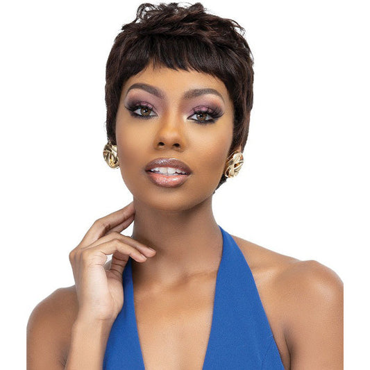 Janet Collection Lavish 100% Virgin Human Hair Wig - TIKA
