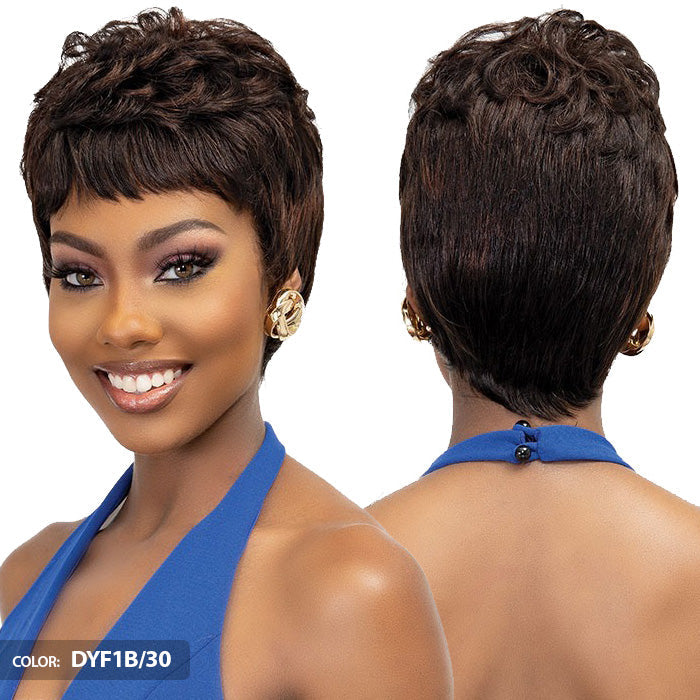 Janet Collection Lavish 100% Virgin Human Hair Wig - TIKA