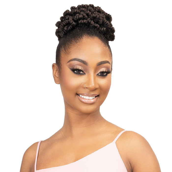 Janet Collection Remy Illusion Braid Ponytail - DOVER