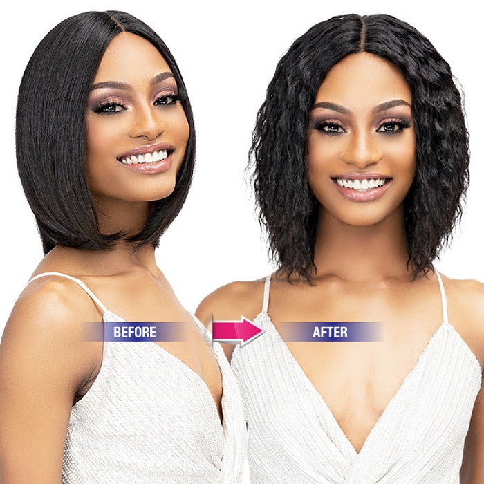 Janet Collection Virgin Remy Indian Hair LUSCIOUS WET N WAVY LACE WIG - RIRI